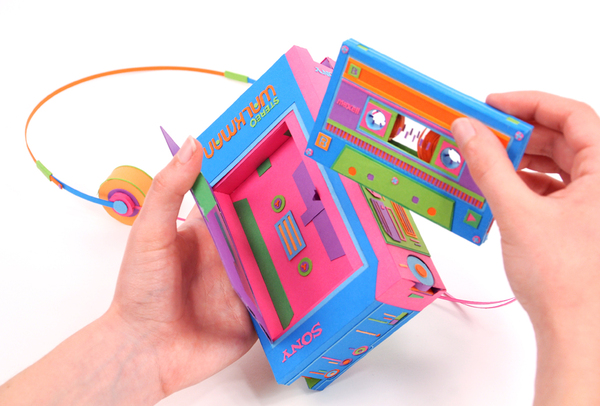 Back to Basics: Retro Electronics Made of Paper by Zim and Zou paper art .jpeg