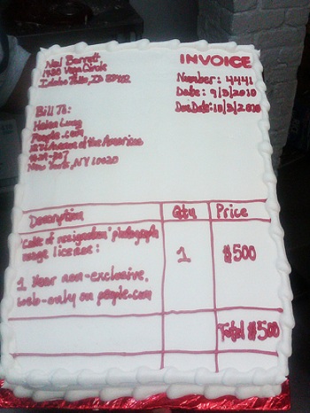 Cakeinvoice