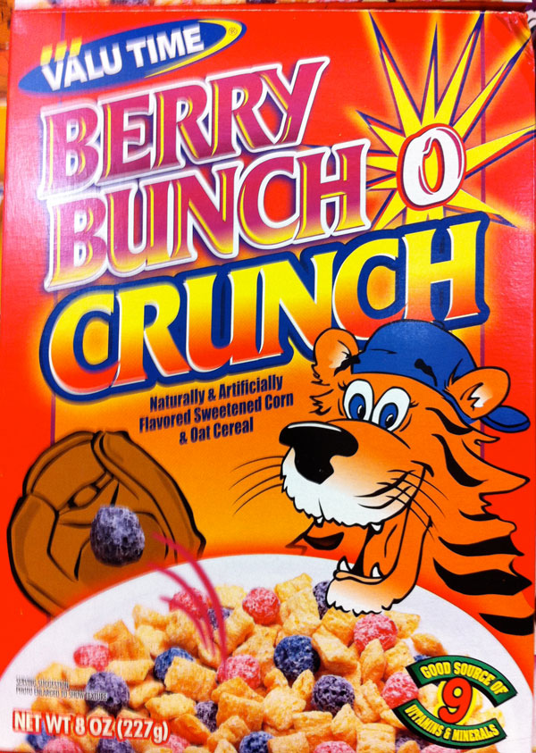 Cereal Box Characters