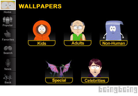 Создатели мультика South Park готовят для владельцев iPhone