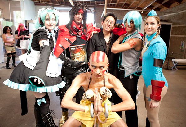 Photo Shannon Cottrell LA Weekly Ejen Chuang and friends at Cosplay in