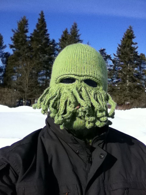Cthulhu ski mask By Xeni Jardin at 537 pm Monday Feb 14