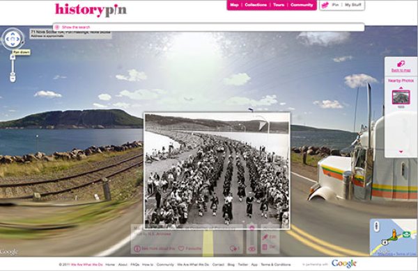 Images Historypin-March-Of-The-100-Bagpipers-3