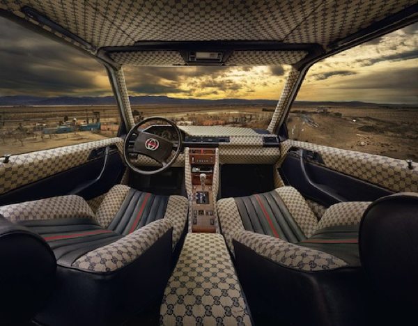 vuitton car interior