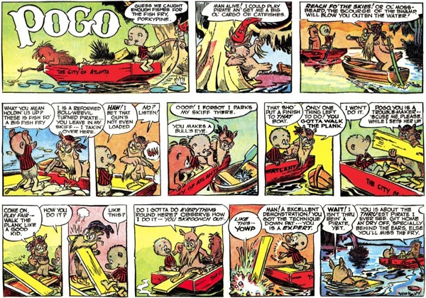 Pogo: The Complete Daily & Sunday Comic Strips – exclusive preview | Boing Boing Pogo: The Complete Daily & Sunday Comic Strips – exclusive preview | Boing Boing