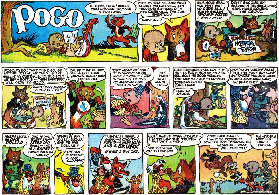 Pogo: The Complete Daily & Sunday Comic Strips, Vol. 1: Through the Wild  Blue Wonder