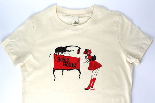 New Boing Boing Tshirt Beetle by Barnaby Ward