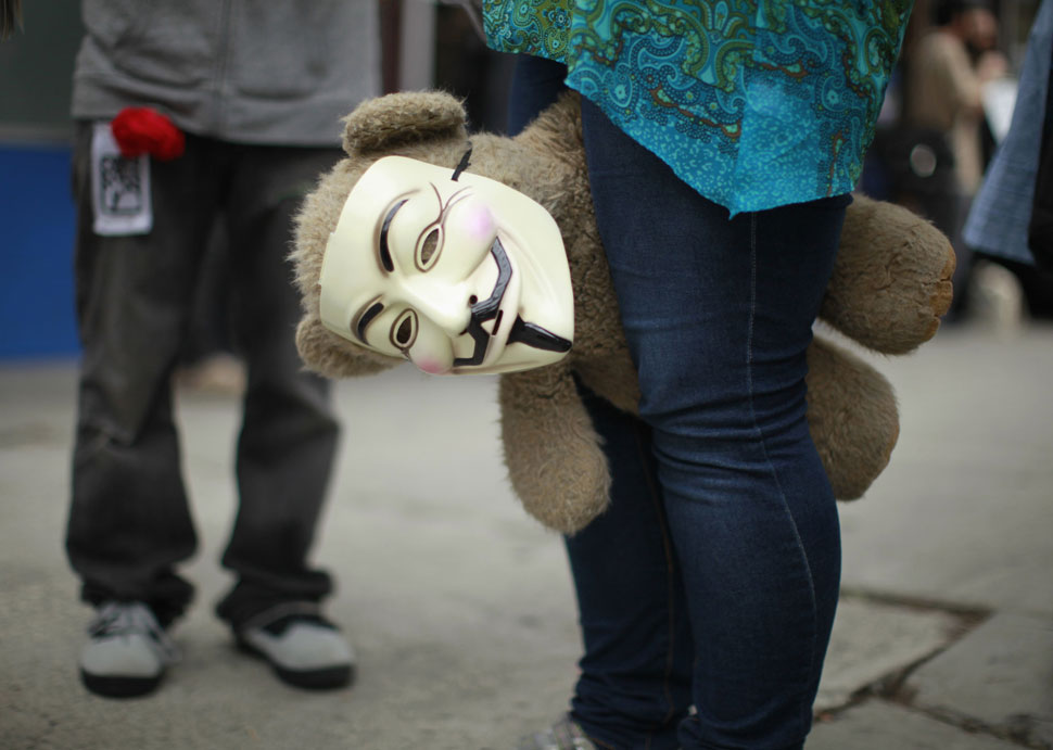 May Day demonstrations in Los Angeles