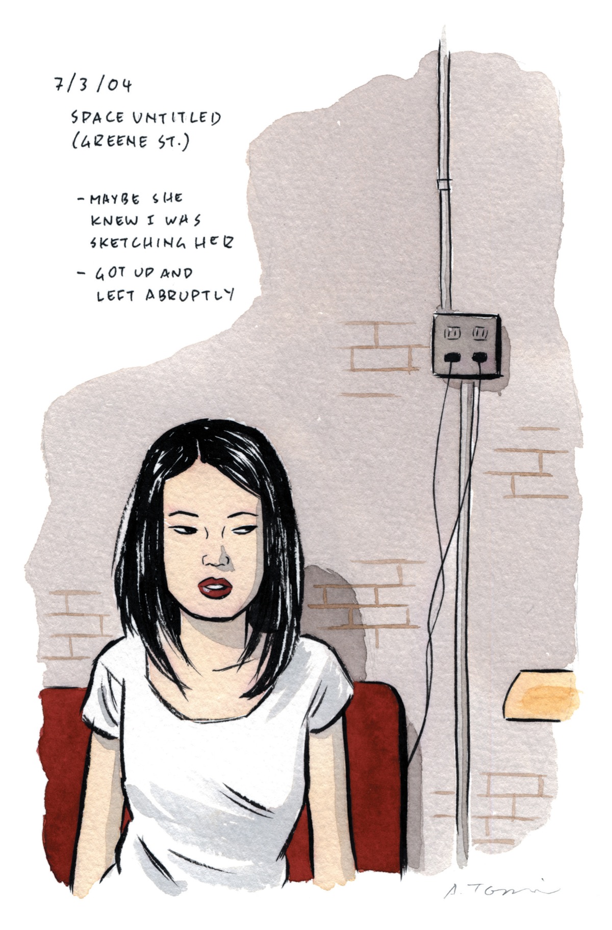 New York Drawings Adrian Tomine