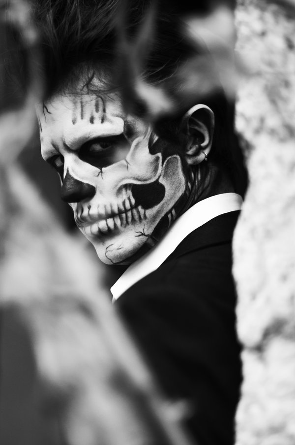 Gorgeous skullface makeup: Join Me in