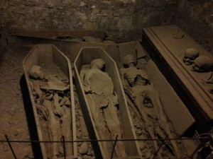 Crypt under St. Michan's Church, Dublin