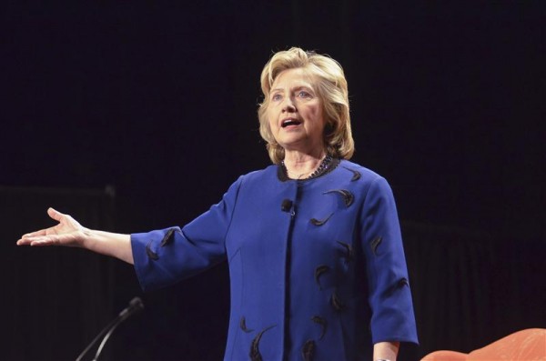 Former U.S. Secretary of State Hillary Clinton speaks to a group of supporters and students at the University of Miami in Coral Gables, Florida February 26, 2014. REUTERS/Gaston De Cardenas