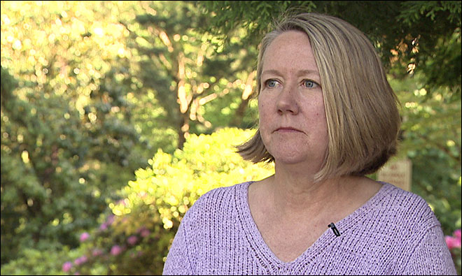 Sue Bales, victim of the crazy guy on acid who identified himself as a High Elf. (KATU)