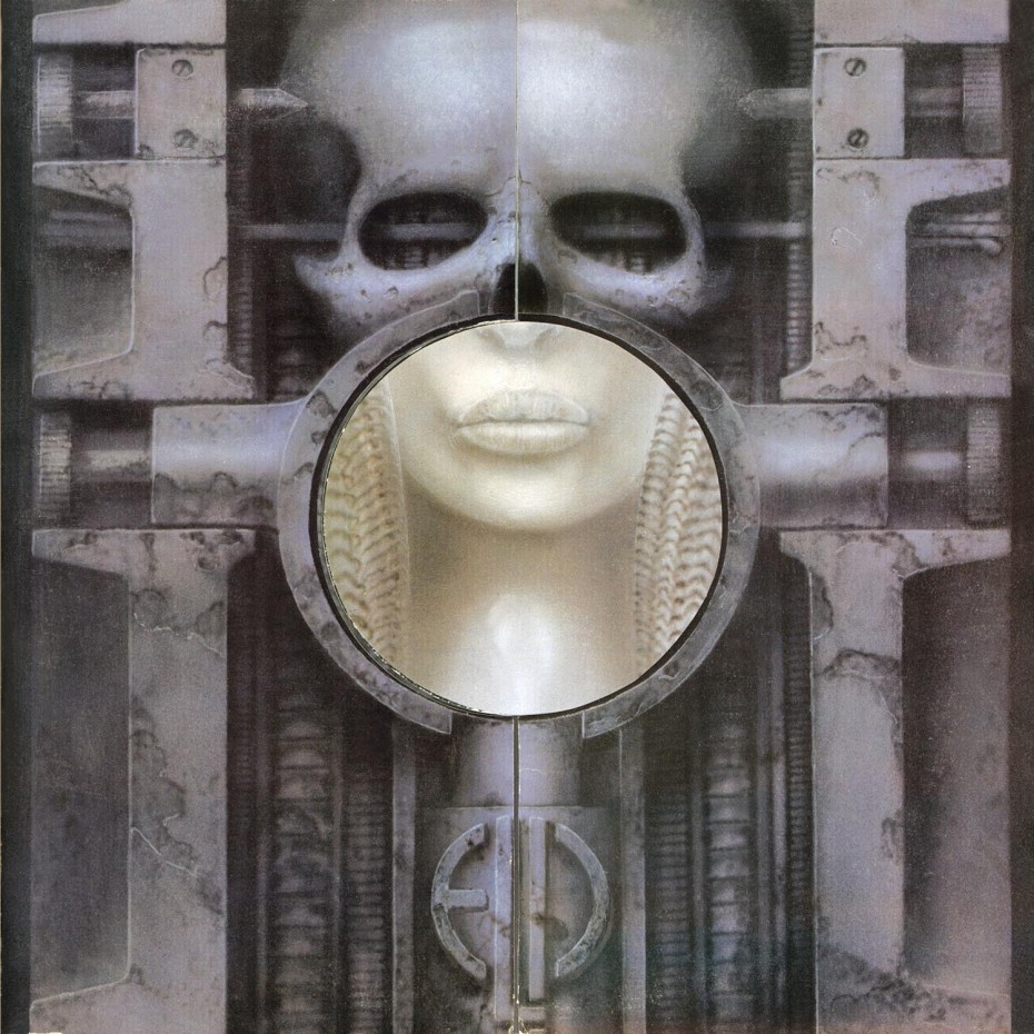 One of the most famous Giger images of all time: his cover for Emerson, Lake & Palmer's ‘Brain Salad Surgery’ (1973).