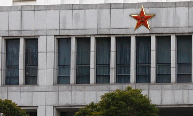 The Unit 61398 building in Shanghai that Washington says is the origin of attacks on American computer systems. Photograph: Carlos Barria/Reuters