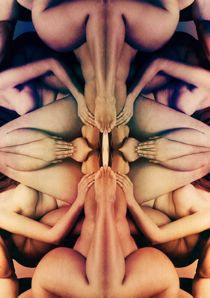 Leif Podhajsky: Coagulated Physique, Collage, 2010