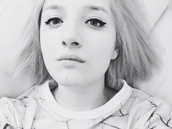 A selfie by the artist.
