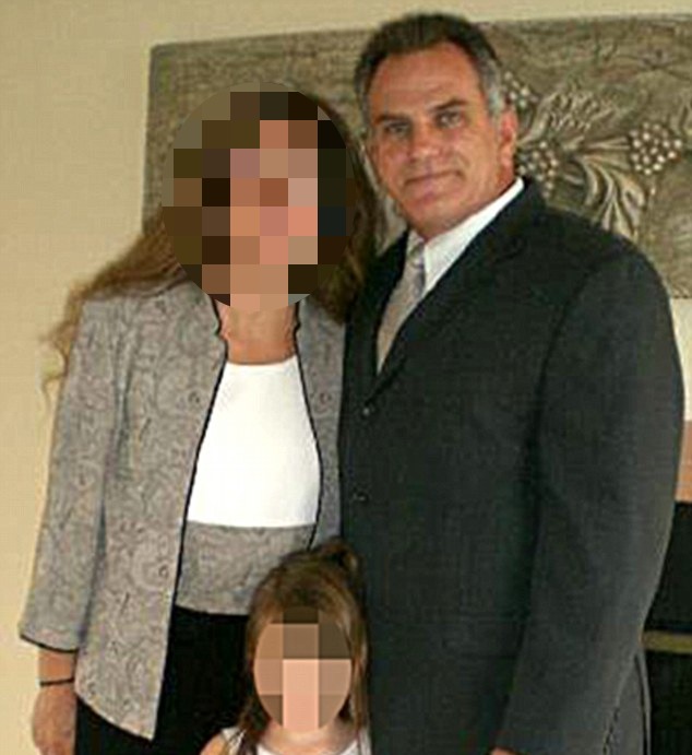 From Facebook, a photo identified as Hristovski with his family.