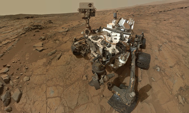 Nasa's Curiosity rover found methane at about 1 part per billion in the atmosphere of Mars. That's 4,000 times less than in the air on our own planet. Gotta be all the farts. Photograph: Nasa/JPL-Caltech/MSSS/EPA