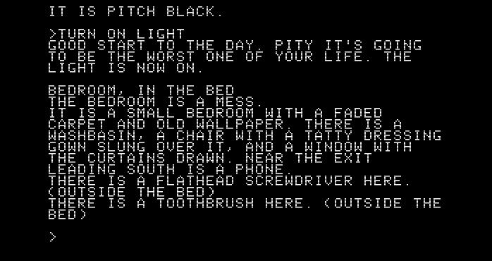 50 years of text games: A deep dive into the Infocom brilliance of Douglas  Adams' 1984 The Hitchhiker's Guide to the Galaxy : r/gaming