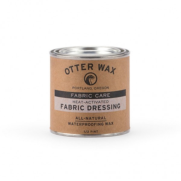 Heat Activated Fabric Dressing Half Pint Tin Otter Wax 