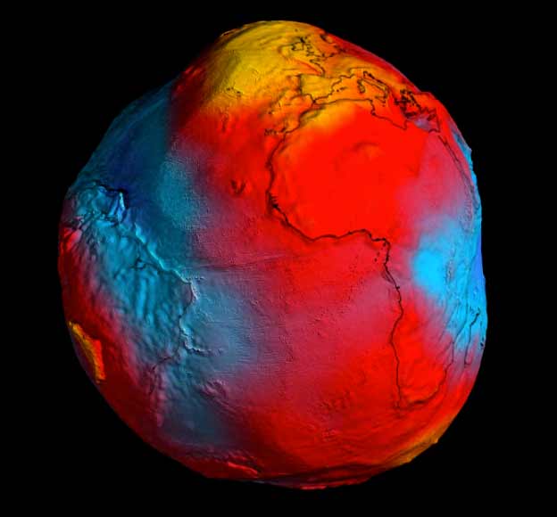 Mapping the pull of gravity on Earth - Boing Boing