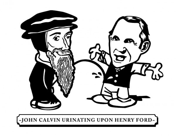 Calvin piss on ford #3