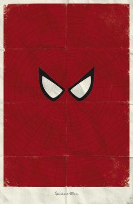 Minimalist superhero posters - Boing Boing