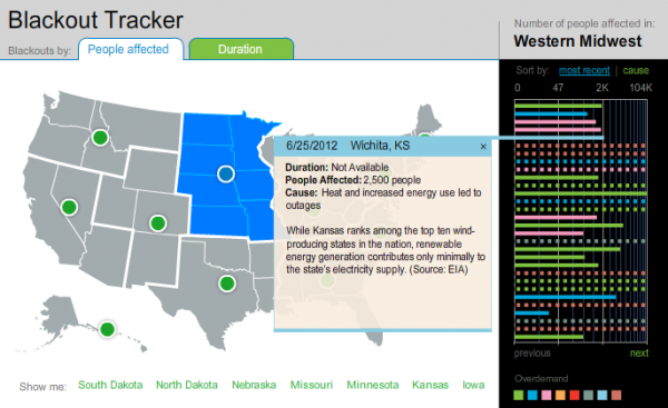 Blackout tracker tells you where the electric grid is down | Boing Boing