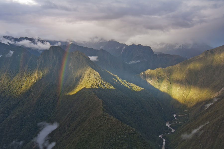 Rainbow over the Andes (photo) - Boing Boing