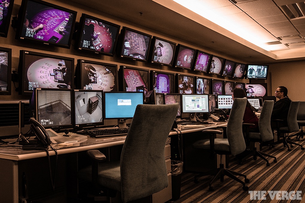 Casino panopticon: a look at the CCTV room in the Vegas Aria - Boing Boing