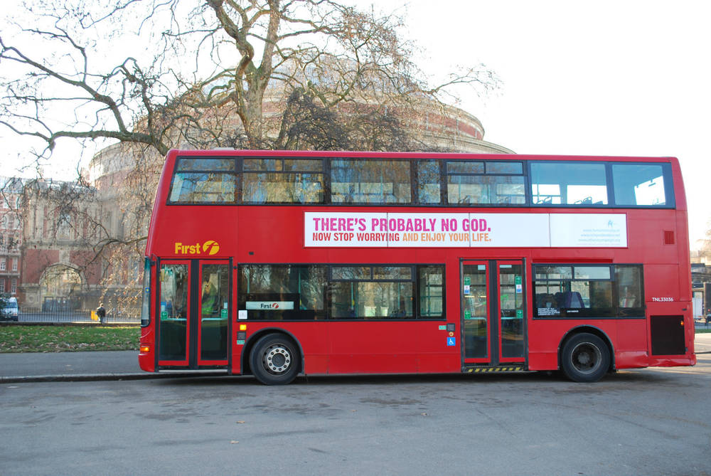 The Original Atheist Bus Ads Are Up for Sale!