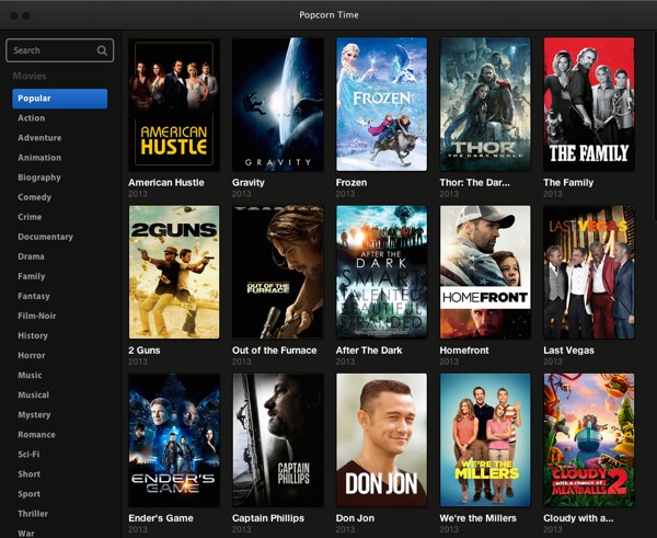 Popcorn Time - app to stream torrent movies - Boing Boing