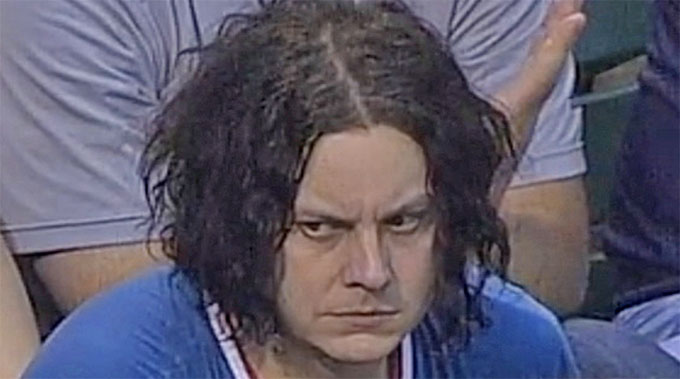 Jack White at a Chicago Cubs game - Boing Boing