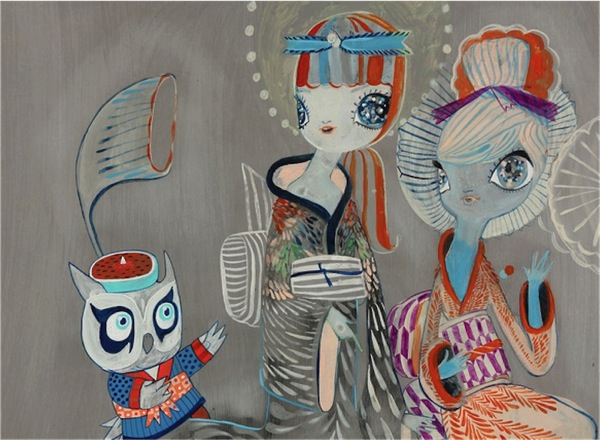 Kelly Tunstall and Ferris Plock paintings in Portland | Boing Boing