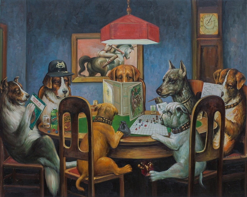 free clip art dogs playing poker - photo #20
