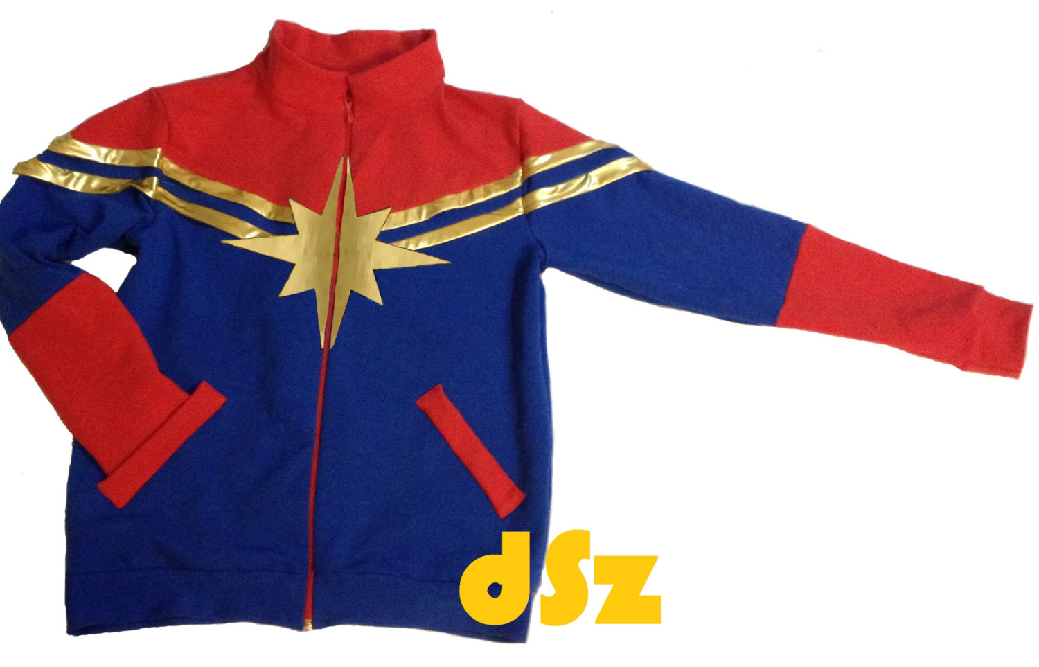 Captain marvel sale zip up