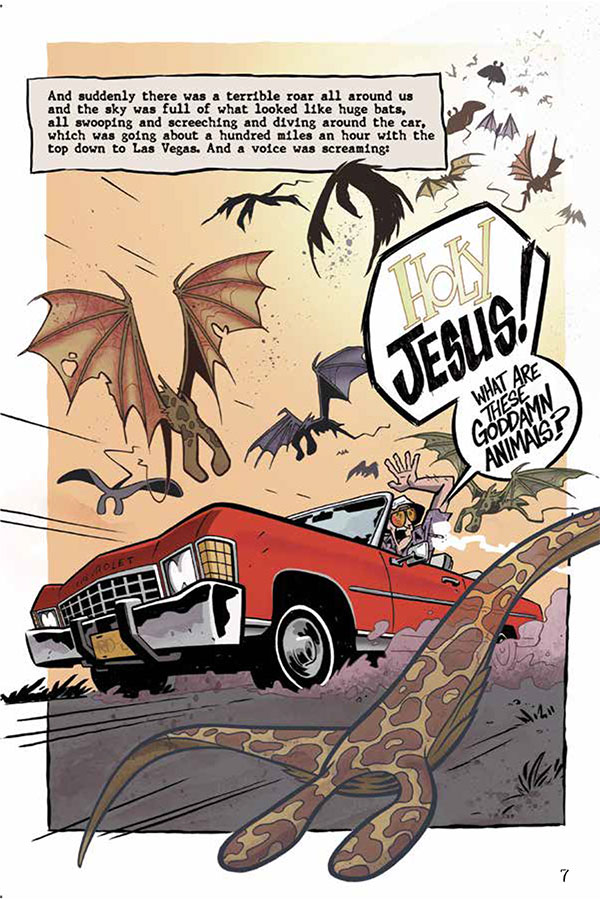 Graphic Novel Version Of Fear And Loathing In Las Vegas - Boing Boing