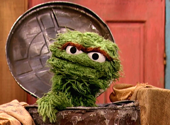 Sesame Street, 1973: if you're feeling nasty, Johnny Trash has a song for you!
