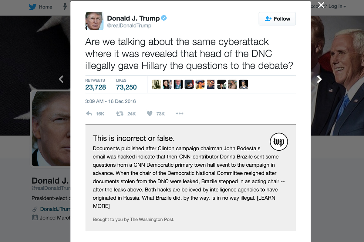 You Can Now Fact-check Trump's Tweets While On Twitter With A Cool New ...