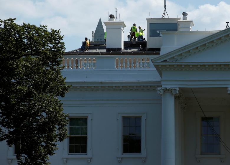 After Trump Called The White House A Dump, It's Being Renovated. Here ...