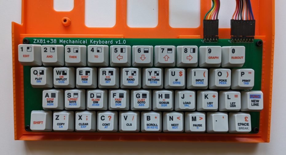 A mechanical keyboard for the ZX81 - Boing Boing