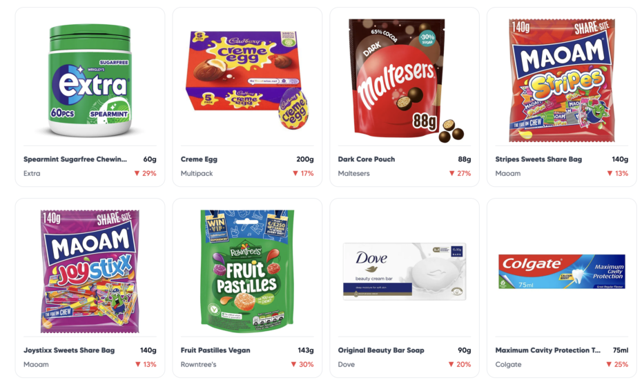 Shrinkflation Database Tracks Diminishing Size Of Food Products - Boing ...