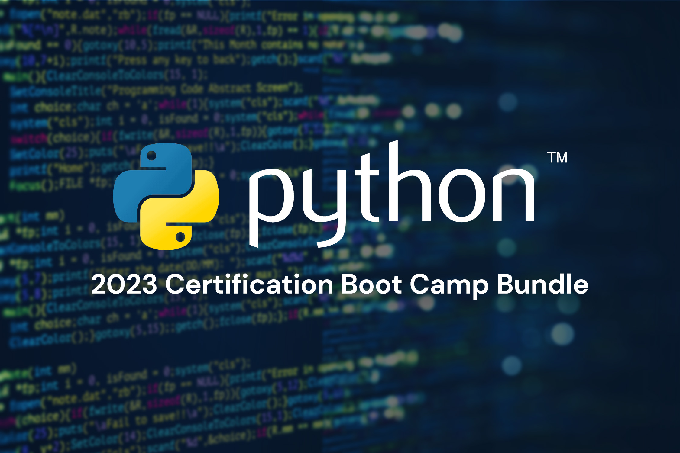 Save $64 on this Python Certification Bundle and make your coding dreams come true